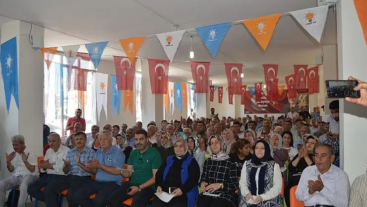 'AK Partili milletvekillerinden Besni teşkilatına teşekkür'