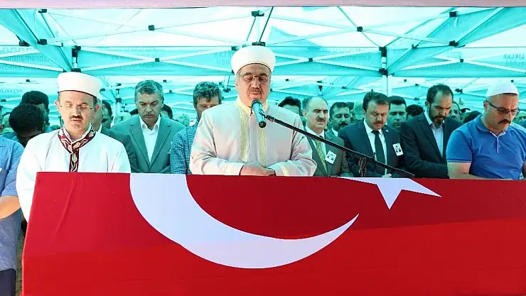 'Şehit korucu Fatih Güngör son yolculuğuna uğurlandı'