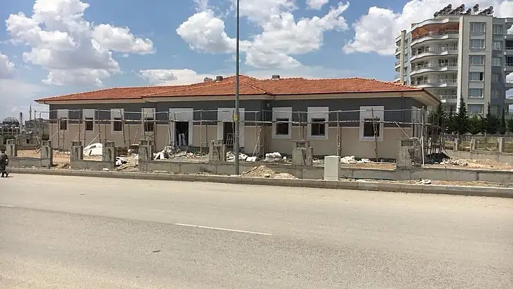 'Karapınar Mahallesi Taziye Evi inşaatında son aşamaya gelindi'