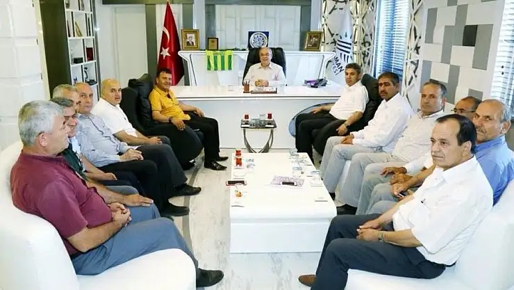 'Başkan Kutlu muhtarlarla kentin sorunlarını konuştu'