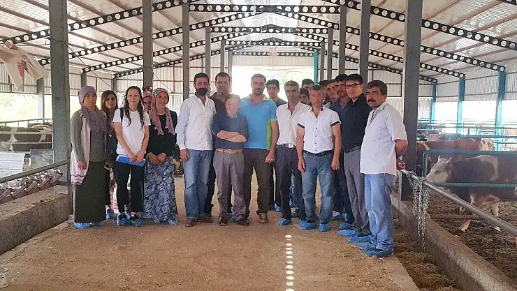 'Tut ilçesinde süt sığırı yetiştiriciliği kursu verildi'