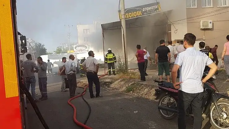 'Depoda çıkan yangın korkuttu'