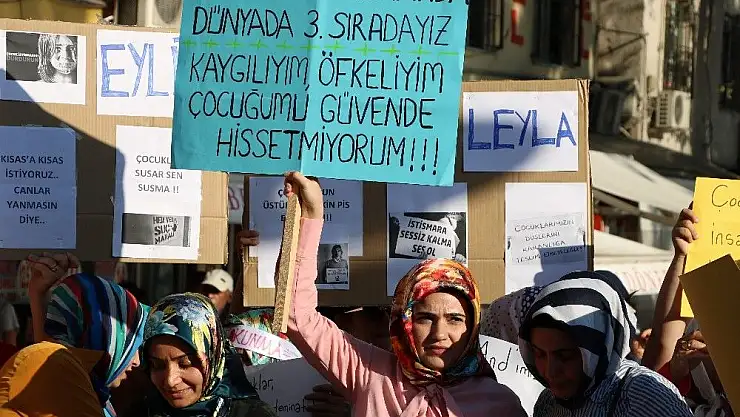 'Kahramanmaraş´ta çocuk istismarı protesto edildi'