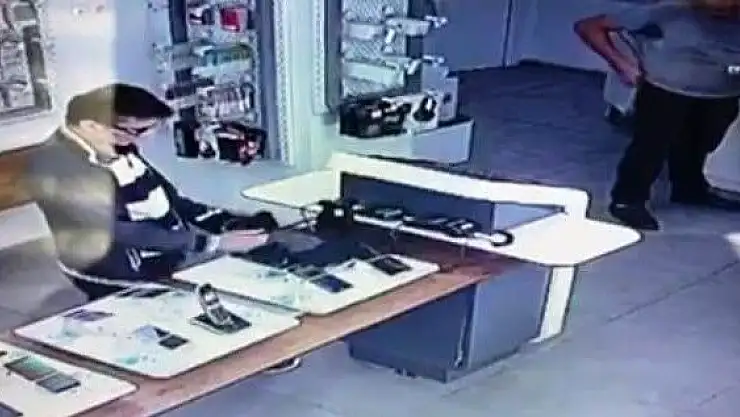 'Tablet hırsızı tutuklandı'