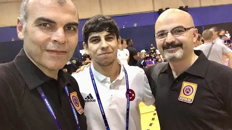 'Hırvatistan´da şampiyon olan Alaca´ya ilk tebrik Malatyalı Milli Hakem Ilkım´dan'