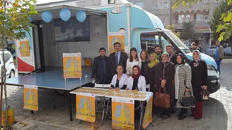 'Sağlıklı yaşam aracı durmadan geziyor'