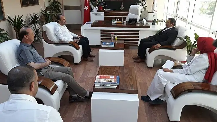 'Fendoğlu´ndan Başhekim Keleş´e ziyaret'