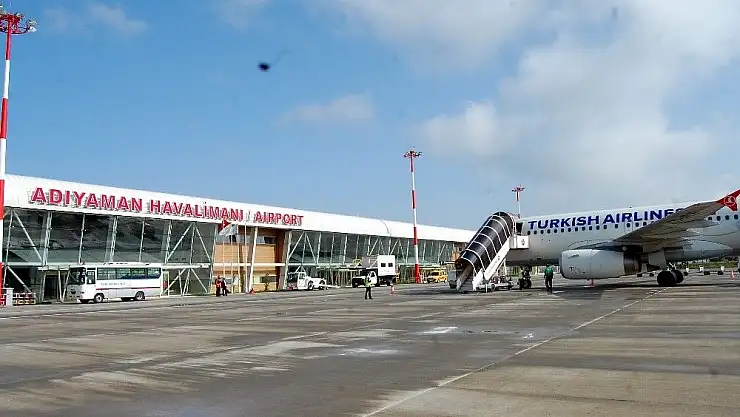 'Adıyaman Havalimanında yolcu sayısı arttı'