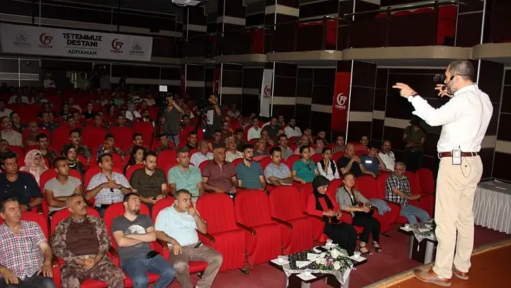 'Adıyaman Belediyesi´nden 15 Temmuz Demokrasi Zaferi konferansı'