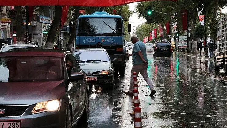 'Şiddetli yağış Malatya´da etkili oldu'