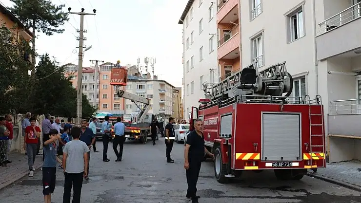 'Sivas´ta patlama paniğe neden oldu'