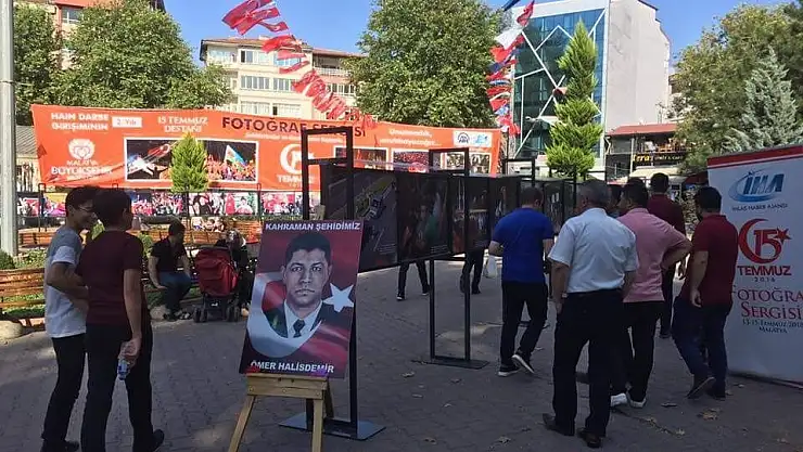 'İHA fotoğrafları ile hain darbe girişimi anlatılıyor'