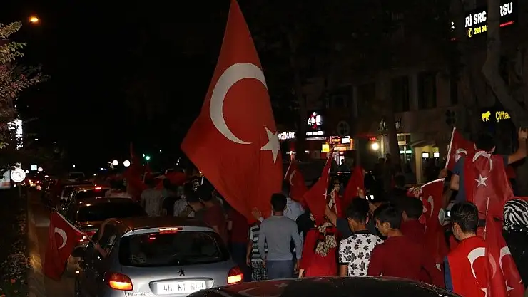 'Kahramanmaraş´ta 15 Temmuz konvoyu'