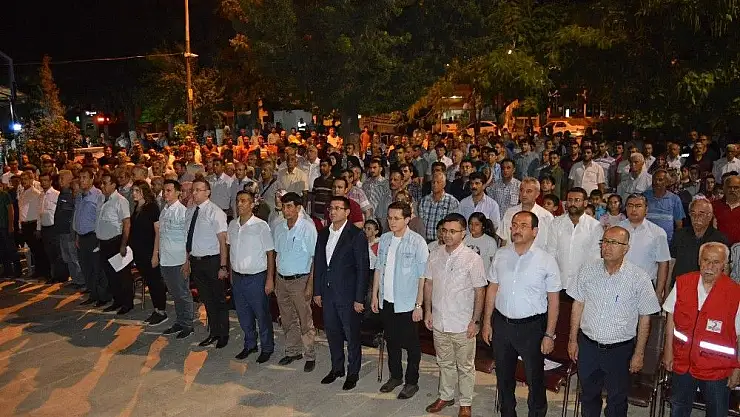 'Besni ilçesinde 15 Temmuz etkinliği'