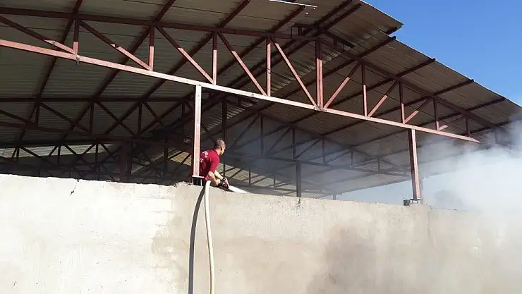 'Adıyaman´da çiftlikte yangın'