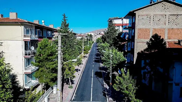 'Malatya´da 4 caddenin asfaltı yenilendi'