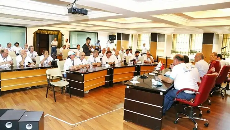 'Başkan Kutlu TGF Başkanlar Konseyiyle bir araya geldi'