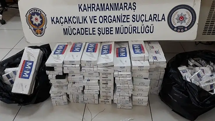 'Sigara kaçakçıları polisten kaçamadı'