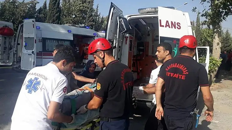 'Kahramanmaraş´ta trafik kazası: 3´ü ağır 12 yaralı'