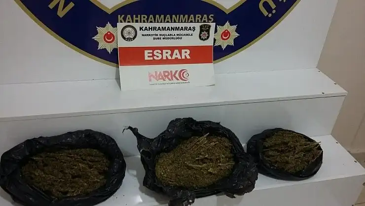 'Kahramanmaraş´ta uyuşturucu operasyonu'