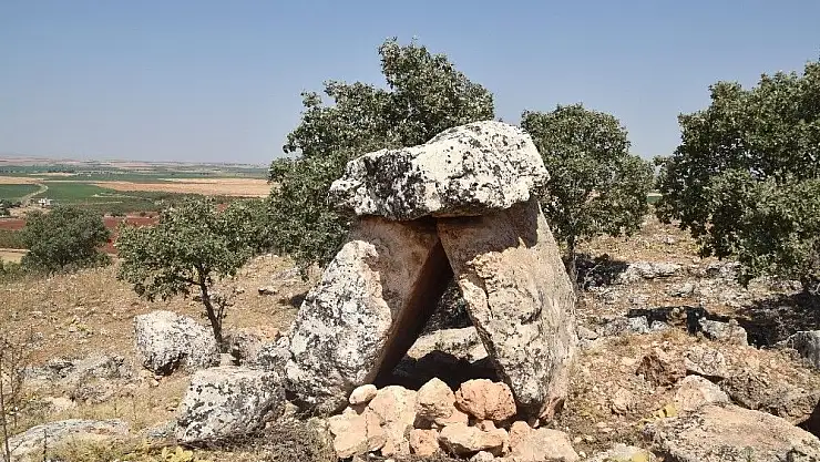 'Besni´de dolmen mezarları bulundu'