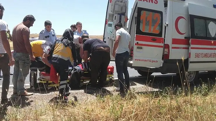 'Yaralı sürücüyü uçurumdan çıkarttılar'
