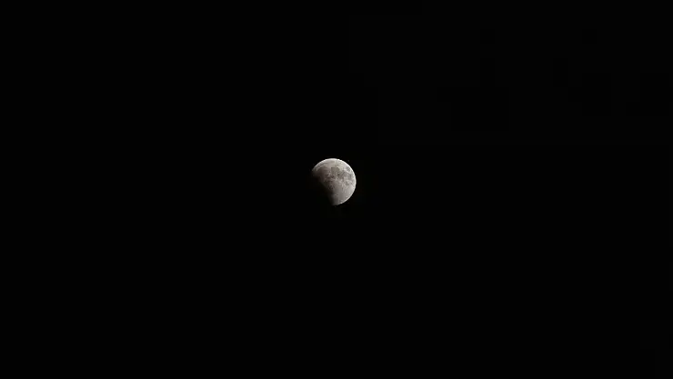 'Malatya´da Ay tutulması çıplak gözle izlendi'