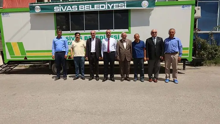 'Sivas Belediyesi´ne hediye taziye aracı'