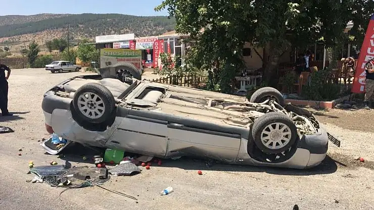 'Kahramanmaraş´ta trafik kazası: 1 ölü, 2 yaralı'