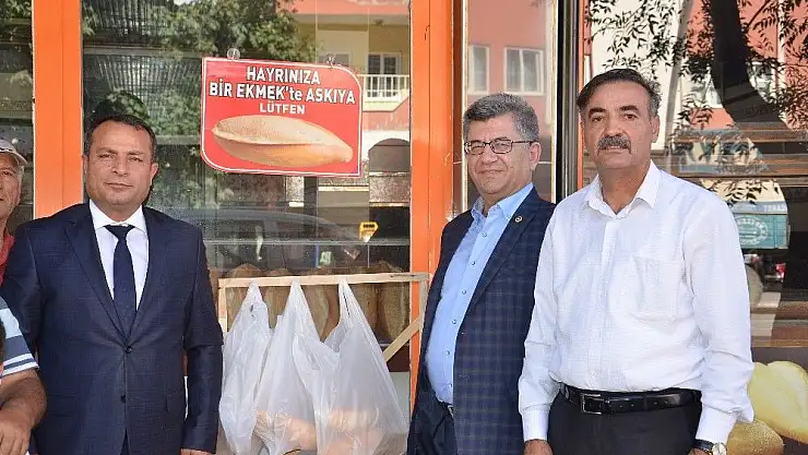 '`Askıda Ekmek´ projesine, Elbistan´dan destek verdiler'