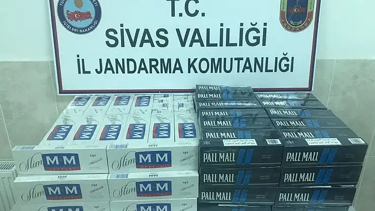 'Sivas´ta kaçakçılık operasyonlarında 2 tutuklama'