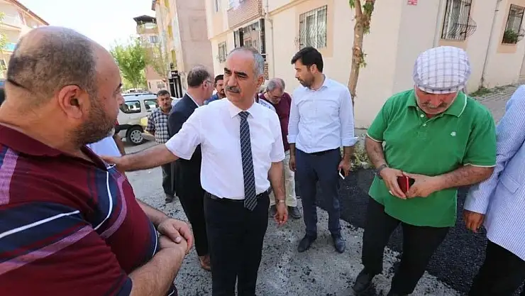 'Başkan Aydın muhtarların sıkıntılarını dinledi'