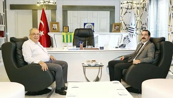 'İdare Mahkeme Başkanı Ergüder, Kutlu ile bir araya geldi'