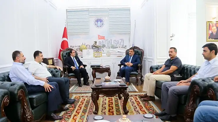 'TÜMSİAD´tan Gürkan´a ziyaret'