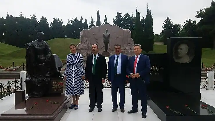 'Belediye Başkanı Gürkan Azerbaycan´da'