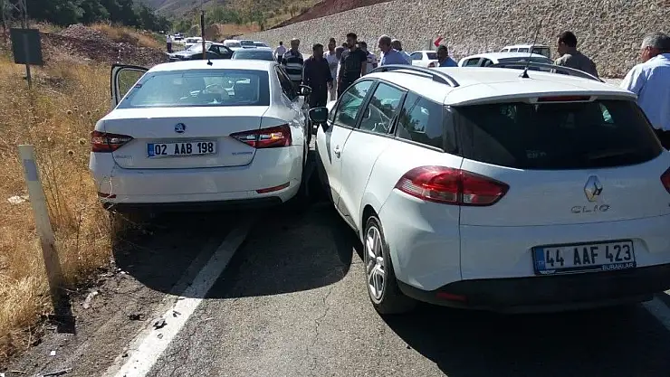 'Çelikhan Kaymakamı kazada yaralandı'