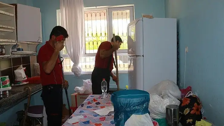 'İtfaiyenin fare yakalama operasyonu'