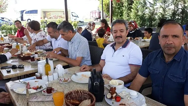 'Tekirdağ´da Malatyalılar kahvaltıda bir araya geldi'