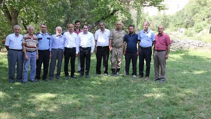 'Kaymakam Zengince mahalle gezilerine devam ediyor'