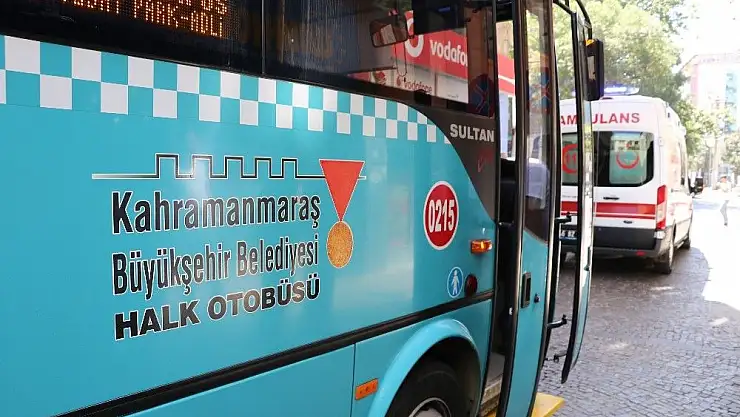 'Otobüste fenalaşan yolcuyu kurtarma çabası'