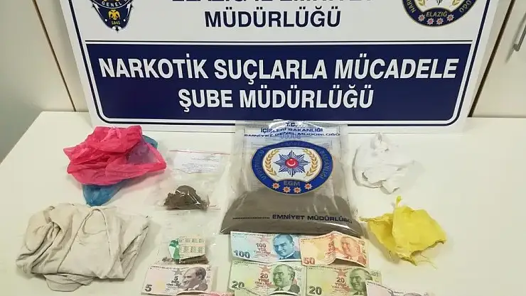 '5 şüpheli uyuşturucuyu gömerken yakalandı'
