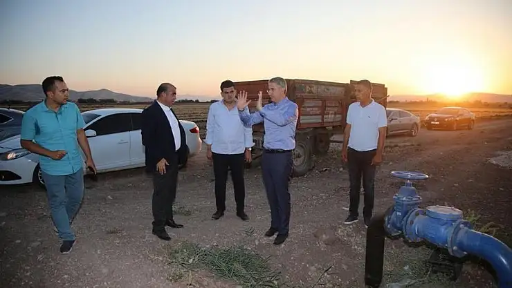 'Başkan Yanılmaz, içme suyuyla ilgili çalışmaları inceledi'