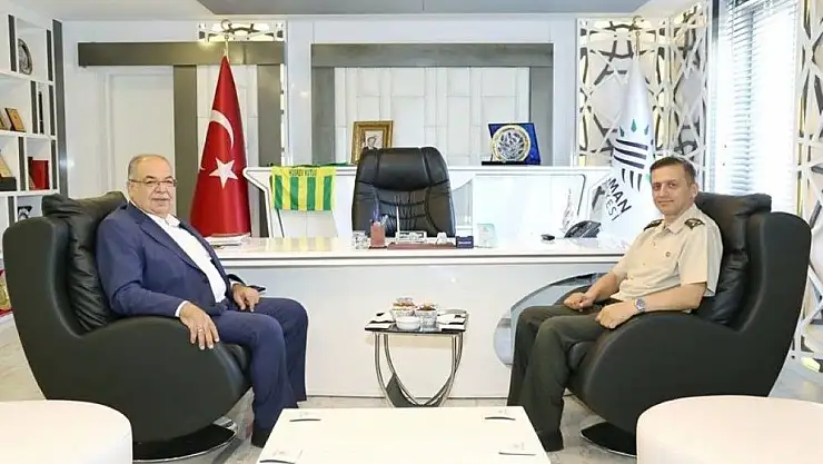 'Albay Gürfidan Başkan Kutlu ile bir araya geldi'