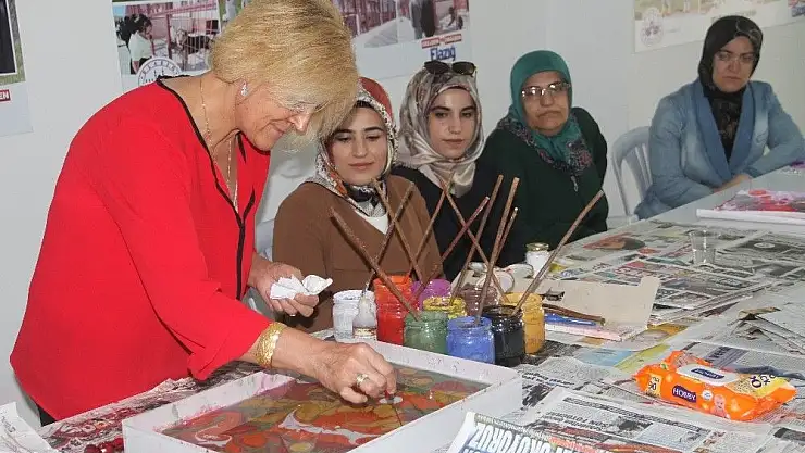 'Elazığ´da Belediye tarafından açılan, ''Yaşam Merkezi'' ile kadınlar kendilerini geliştiriyor'