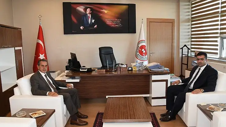 'Vali Kalkancı Başsavcı Çevik ile bir araya geldi'