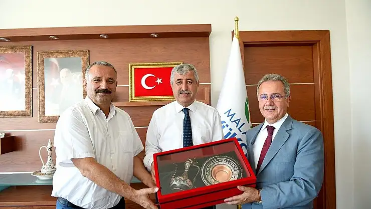 'Başkan Polat Kuluncak heyetini kabul etti'