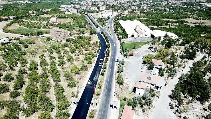 'Eski Malatya yolu asfaltlanıyor'