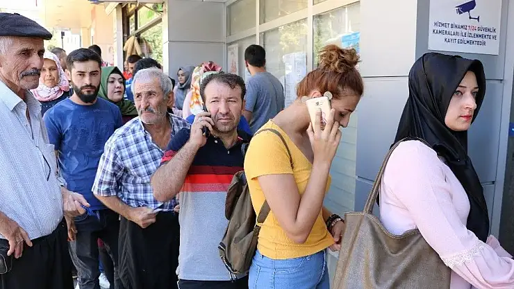 'Kahramanmaraş´ta iş kuyruğu'