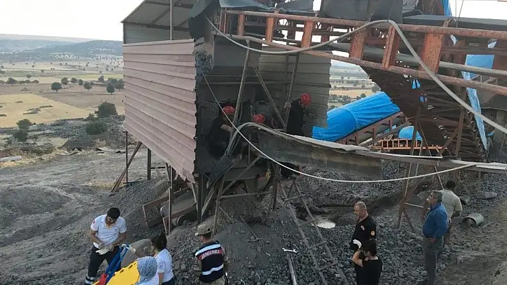 'Taş kırma makinesine sıkışan kaynak ustası hayatını kaybetti'