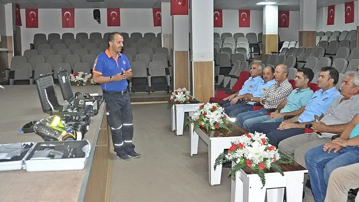 'Adıyaman´da KBRN eğitimi verildi'